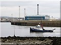 TQ2304 : Tug boat in Shoreham Harbour by nick macneill