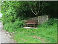 Seat at the southern edge of Coxhoe Wood