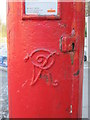 Victorian postbox, Freshfield Road, BN2 - royal cipher