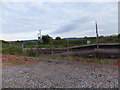 Platform ends and track at Pilning Station