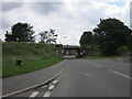 The railbridge on Station Road, Misterton