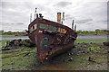 SU6100 : Gosport - Forton Lake Wreck by Chris Talbot