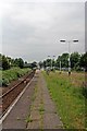 Along the platform, Meols Cop Railway Station