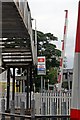 Entrance sign, Ainsdale Railway Station