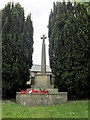 The War Memorial at Mobberley