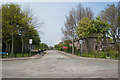 Looking down School Avenue, Seaton, Aberdeen