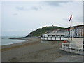 Aberystwyth: North Beach and Constitution Hill beyond