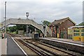 Footbridge and Building, Hall Road Railway Station