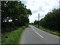 Road heading south towards Little Staughton