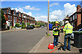 Surveyors on Lower Road