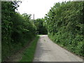 Church Lane heading west