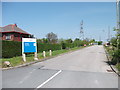 Entrance to Deeside substation