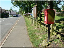 SK7311 : Postbox along the Main Street by Mat Fascione