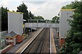 SJ3797 : Footbridge, Fazakerley Railway Station by El Pollock