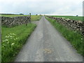 Track leading to Warley Wise Lane