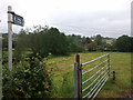 Public footpath from Cuckoo Lane