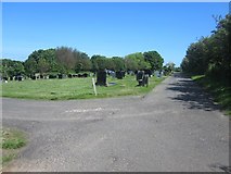 NT9951 : Tweedmouth Cemetery (1) by Graham Robson