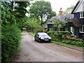 Cottages and Church Lane, Weston