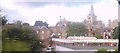 View of Rochester Cathedral and Castle from a Southeastern High Speed train