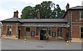 TL5503 : Ongar Station entrance from road by Roger Jones