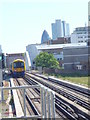 Train at Dalston Junction, Dalston Lane E8