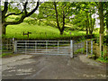 Gate, Brushes Road/Pennine Bridleway