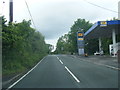 Corwen Road at Treuddyn petrol station