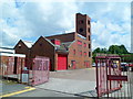 SO0406 : Training and drill tower, Merthyr Tydfil Fire Station by Jaggery