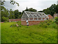 SJ8383 : The Small Greenhouse, Quarry Bank Mill Upper Garden by David Dixon