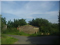 Farm buildings on Landwick farm