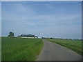 Hall Road overlooking Broadward farm