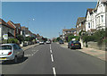 A259 crossroads with Manor Road