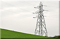 Pylon and power lines near Saintfield (1)