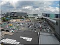 The view from level 12 Manchester airport terminal 1 car park