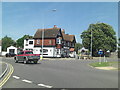 A259 passes the Wheatsheaf