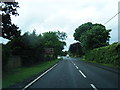 A525 at Ruthin town boundary