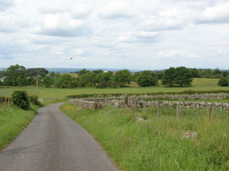 The road leading to Langshaw Farm © David Hamilton :: Geograph Britain ...