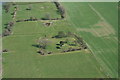 North Cockerington Hall, moated site: aerial 2006