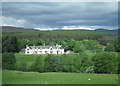 Dalnamein Lodge from the North Bound Train