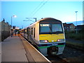 Evening train at Harwich Town