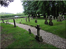 SZ2195 : St Michael & All Angels, Hinton Admiral: churchyard (5) by Basher Eyre