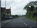 The B4055 at the western end of Easter Compton