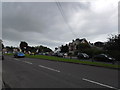 Looking across the main road at Burton