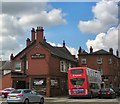 Red Lion and Red Bus