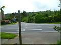 Bridleway arrives at the A24 south of Findon