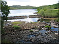 Weir at Loch Bad a