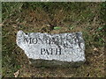 Nameplate for Monument Path