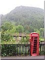 Blaenrhondda telephone box and Pen-pych