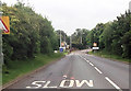 Station road entering Stallingborough from the north