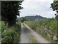 J0114 : View west along track used as part of the Ring of Gullion Way by Eric Jones